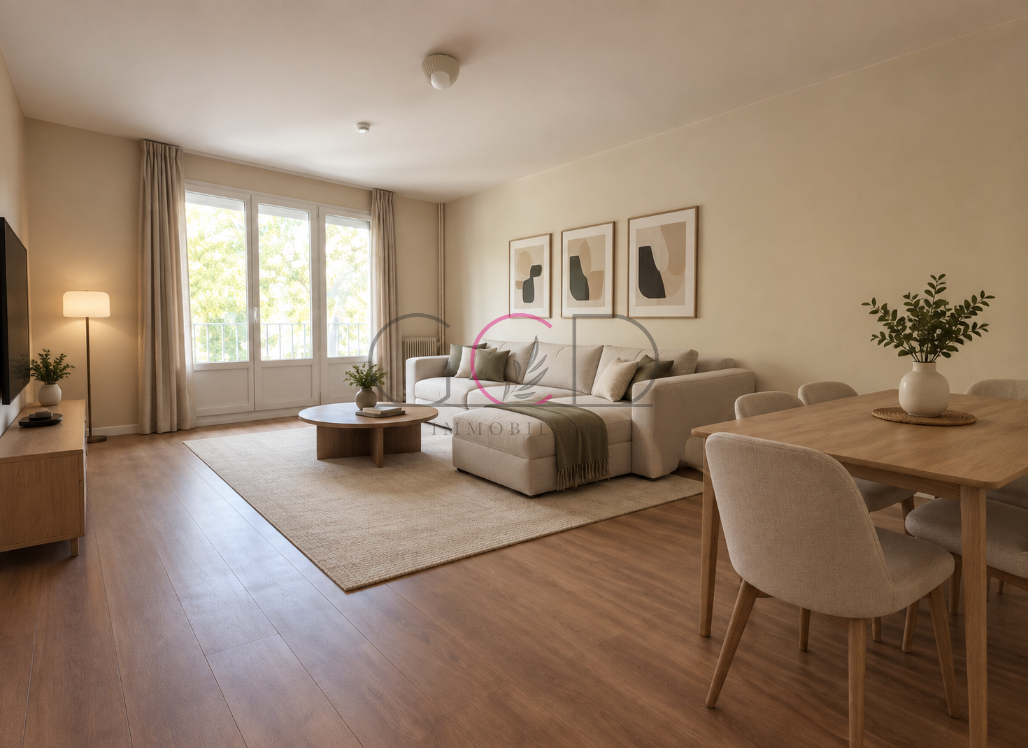 Appartement à vendre à Aix en provence, 81,62 m², 4 pièces – photo 1 sur 5